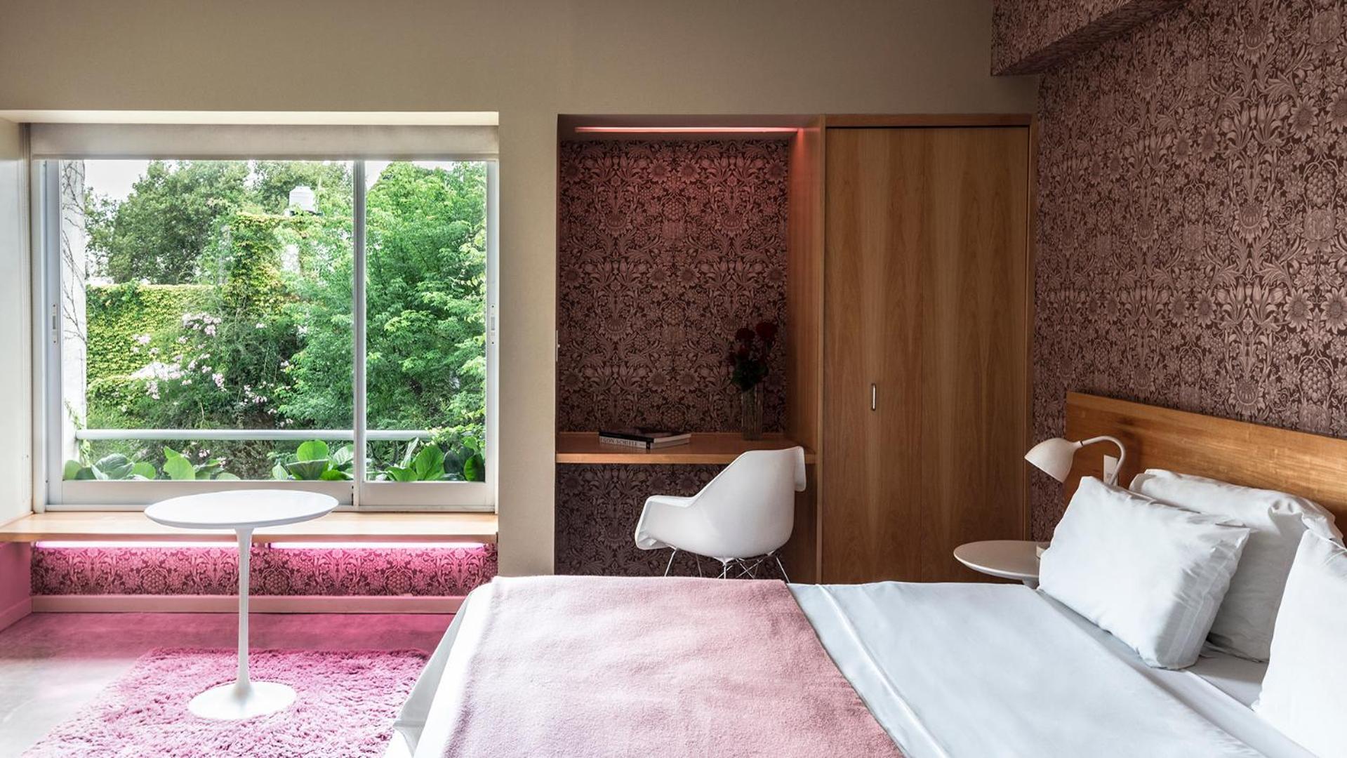Quarto Duplo Superior com Vista do Jardim